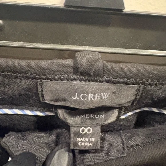 J. Crew Women's Black Straight Leg Trousers - Picture 3 of 4